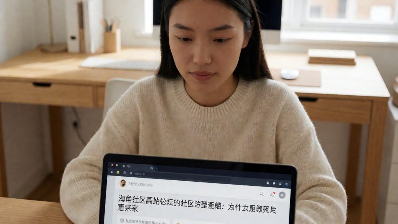 海角社区网站论坛的社区治理逻辑:为什么规则看起来 配图
